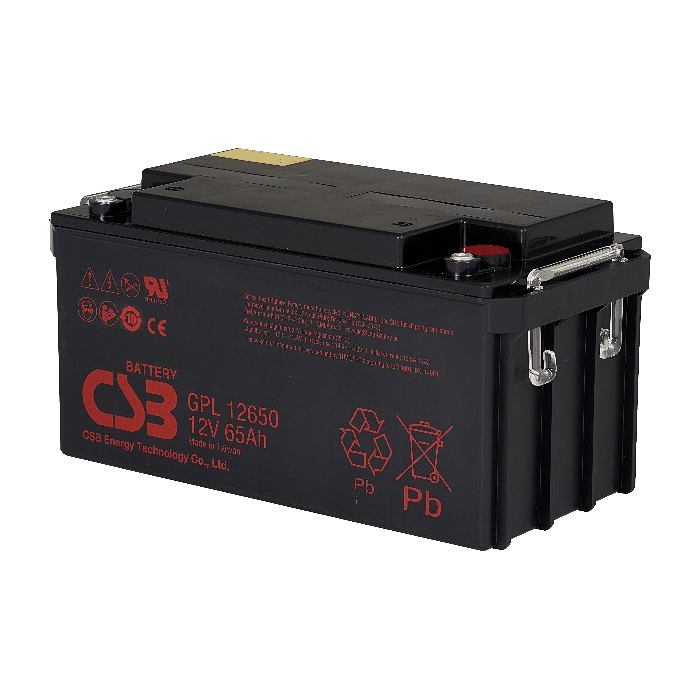 希世比 CSB GPL12650 蓄电池实物图