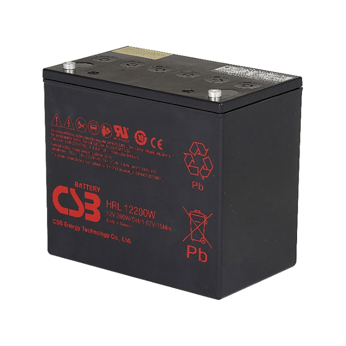 CSB HRL12200W Battery Product Appearance