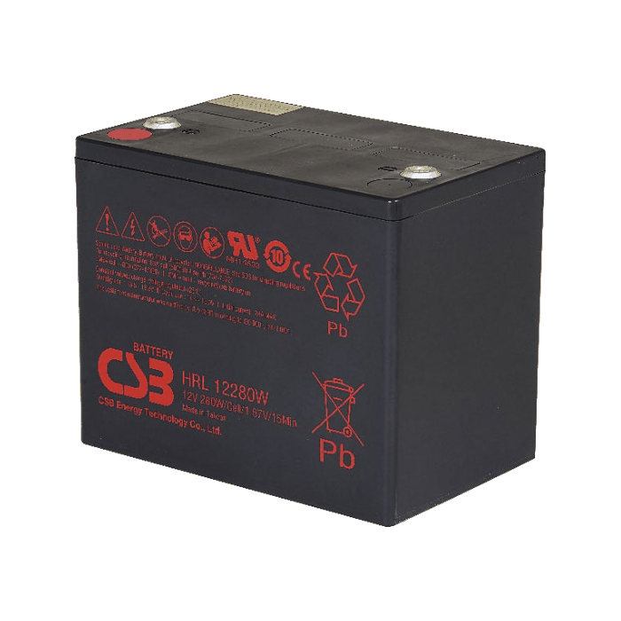 CSB HRL12280W battery product display image