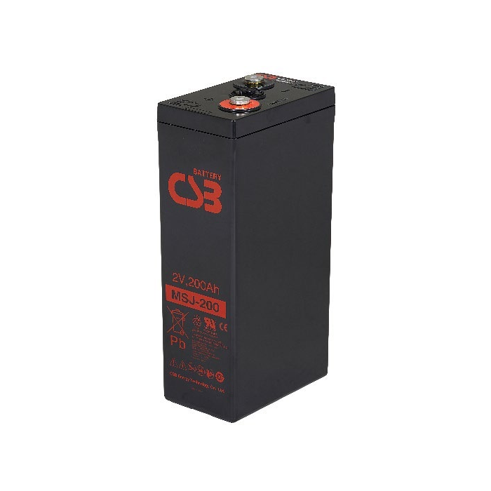 希世比 CSB MSJ-200 蓄電池實物圖