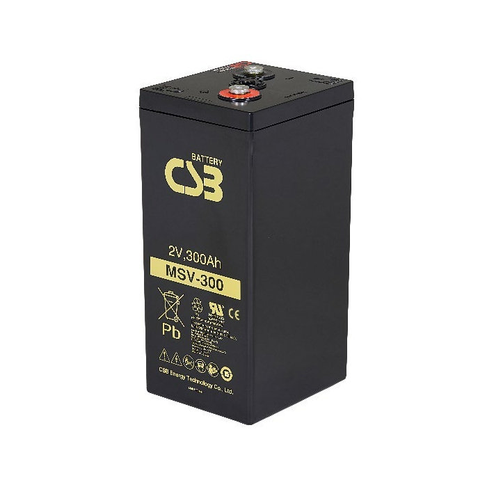 希世比 CSB MSV-300 蓄電池實物圖片