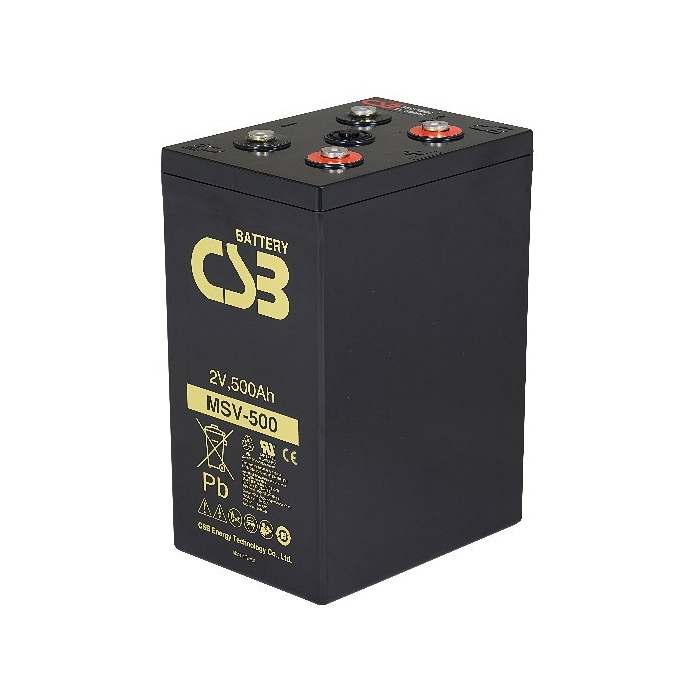 希世比 CSB MSV-500 蓄電池實物圖