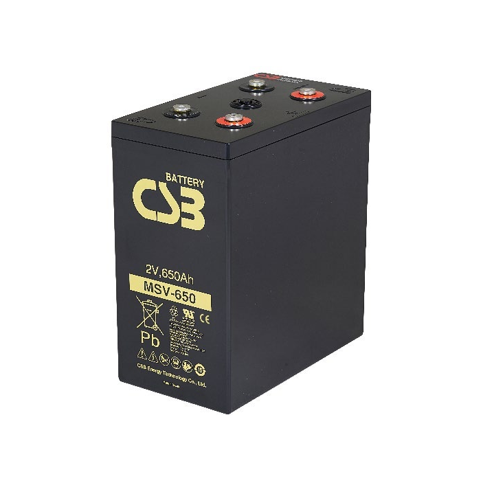 希世比 CSB MSV-650 蓄電池實物圖