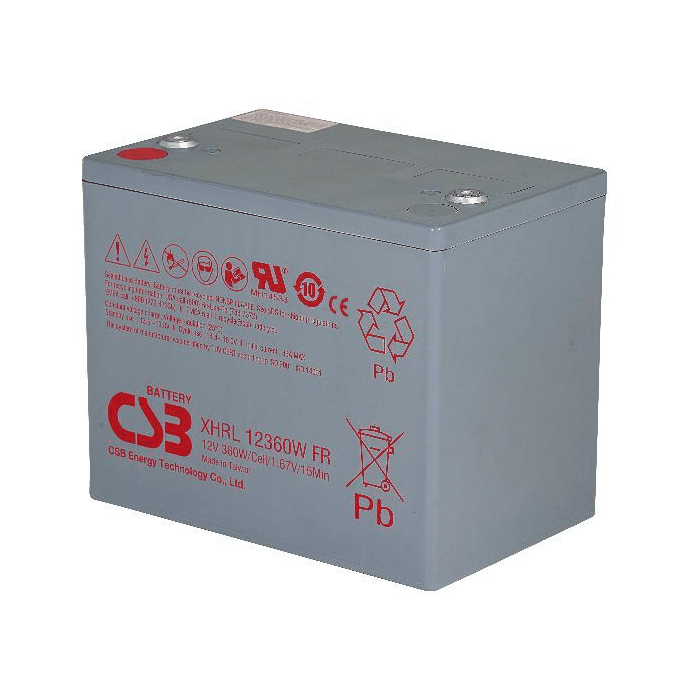 CSB XHRL12360W Battery Product Display Image