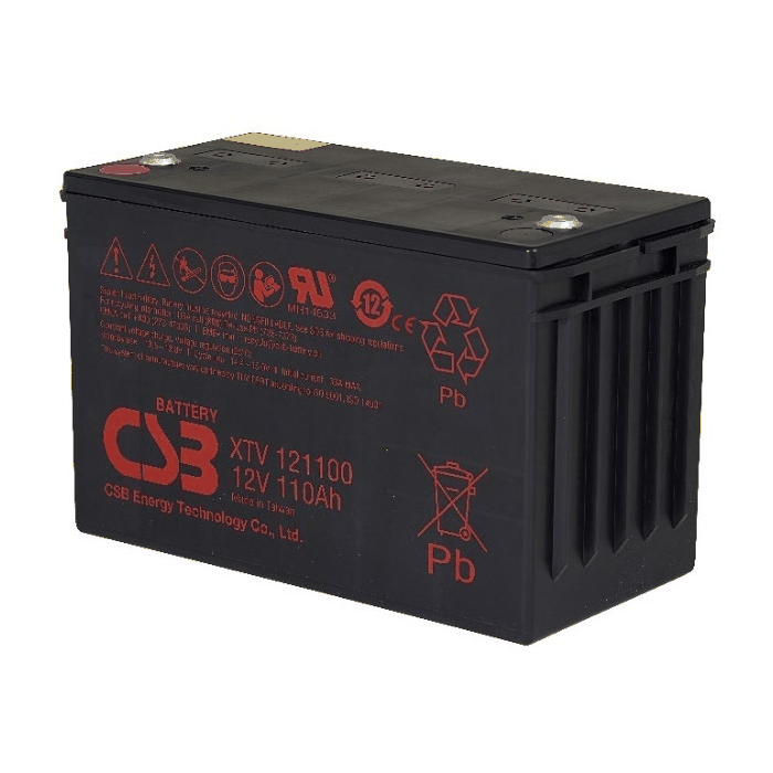 CSB希世比 XTV121100 蓄電池實物圖