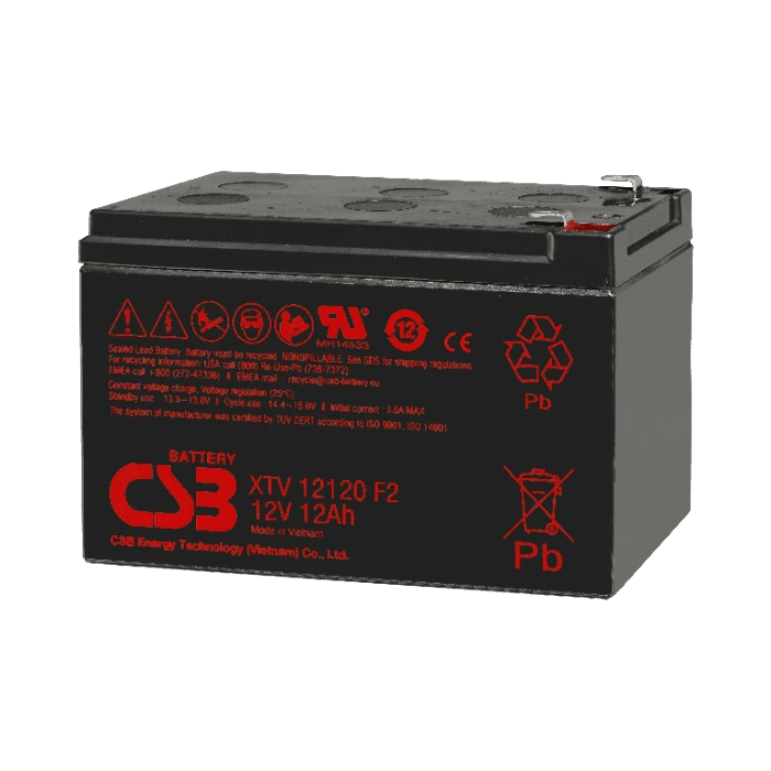 希世比 CSB XTV12120 電池產品展示圖