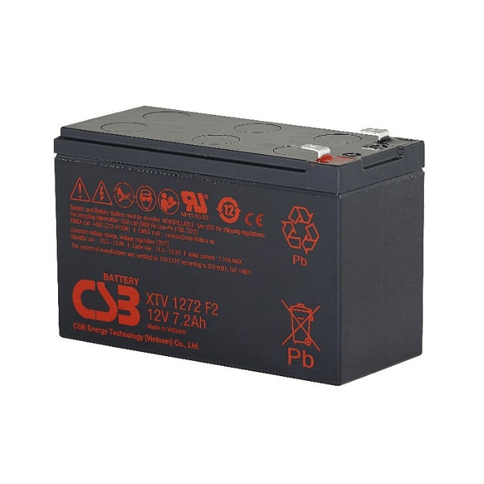 希世比 CSB XTV1272 蓄電池實物圖