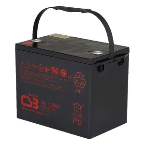GPL12800G CSB电池12V80Ah适用于安防报警主机的后备供电，应急照明及疏散指示灯电源，医疗监护仪、输液泵的备用电力，门禁系统与楼宇对讲设备供电