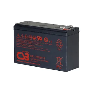 HR1218W CSB电池12V适用于服务器机柜UPS不断电系统，中小型数据中心后备电力方案，医疗影像设备UPS备援电源，网络机房紧急供电保障