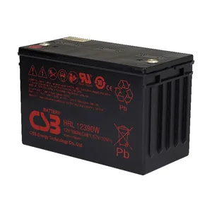 HRL12390W CSB电池12V适用于作为大型数据中心UPS的后备电源，用于云计算中心高压直流系统的备用供电，为金融交易系统提供不间断电源支持，在通信枢纽中承担UPS应急供电任务