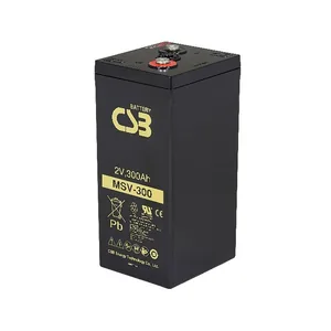 MSV-300 CSB电池2V300Ah适用于直流供电于通信基站作为后备，光纤接入网局端之备用电力方案，微波中继站采用直流电源供应，电信机房内48V直流系统配置
