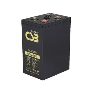 MSV-500 CSB电池2V500Ah适用于电信机房48V直流系统后备，移动通信核心网备用电源，通信基站直流电源的后备支持，光纤接入网局端备用供电