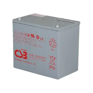 XHRL12250W CSB电池12V适用于数据中心UPS后备（超大规模），备用电源用于高性能计算中心，云计算数据中心UPS，金融数据中心的不间断电源